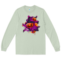 Matcha halloween pumpkin patch  3 Long Sleeve Tee - BundleAndBundleShop