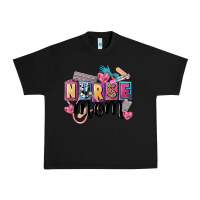Black nurse mom Urban Heavy Tee - FaDigitalArtStudio