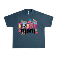 Midnight Navy nurse mom Urban Heavy Tee - FaDigitalArtStudio