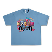 Pebble Blue nurse mom Urban Heavy Tee - FaDigitalArtStudio