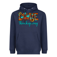 Navy love thanksgiving Heavyweight Hoodie - JahusDesignShop