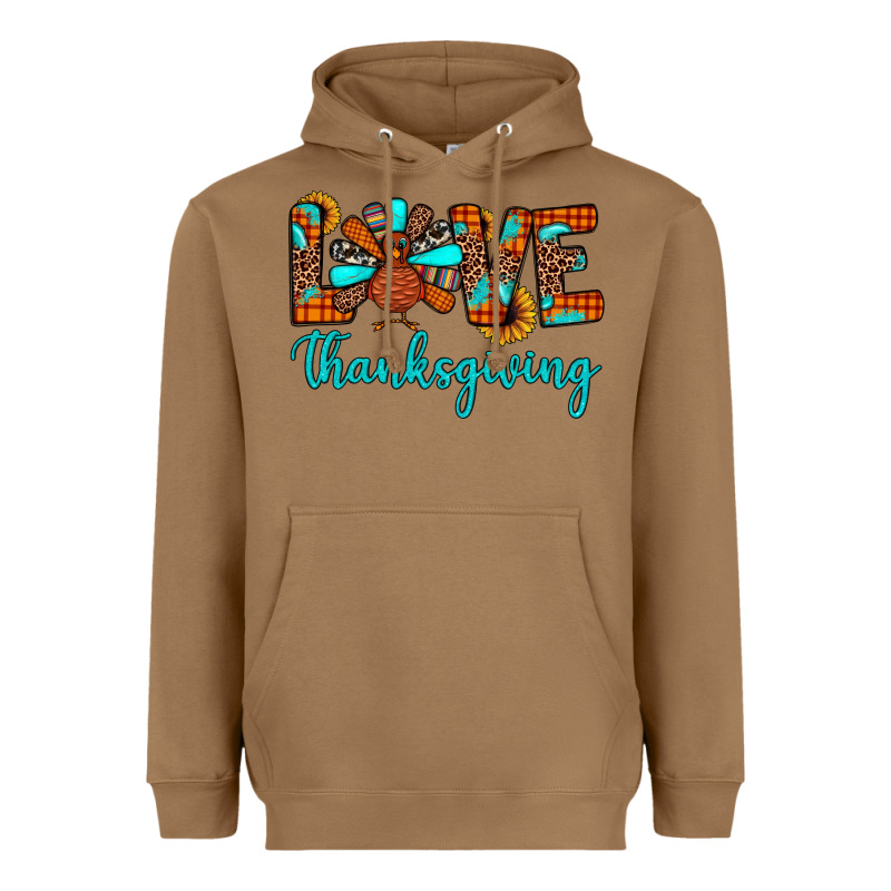 Love Thanksgiving Heavyweight Hoodie by JahusDesignShop | Teevron