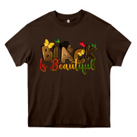 Chocolate Brown black is beautiful Heavy Core Tee - CowGirlArtShop
