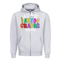 Heather Grey last days auto graphs Zipper Hoodie - JahusDesignShop