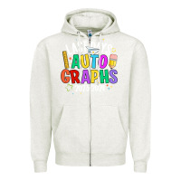 Oatmeal Heather last days auto graphs Zipper Hoodie - JahusDesignShop