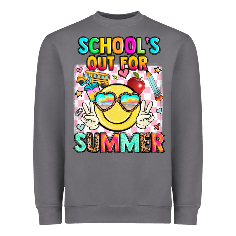 School's Out For Summer Heavyweight Sweatshirt by JahusDesignShop | Teevron