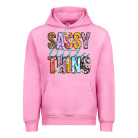 Fuchsia Pink sassy little thing Urban Hoodie - RanaPortraitStore