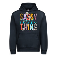 Navy sassy little thing Urban Hoodie - RanaPortraitStore