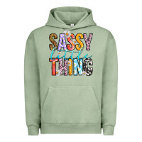 Pigment Oil Green sassy little thing Urban Hoodie - RanaPortraitStore