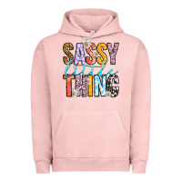Pigment Salmon sassy little thing Urban Hoodie - RanaPortraitStore