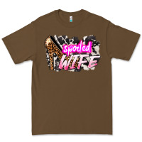 Cacao Spoiled wife Mother's Day Premium Tee - HowdyJamesFarm