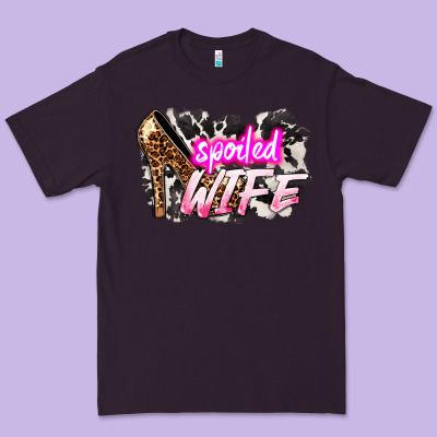 Spoiled Wife Mother's Day Premium Tee Designed By Howdyjamesfarm