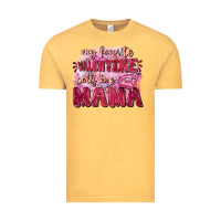 Vintage Mustard My favorite calls me mama Mother's Day Vintage Tee - FaDigitalArtStudio