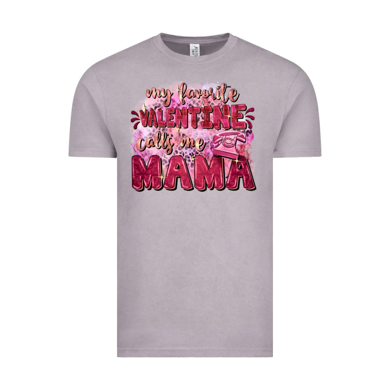 My Favorite Calls Me Mama Mother's Day Vintage Tee by FaDigitalArtStudio | Teevron