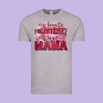 My Favorite Calls Me Mama Mother's Day Vintage Tee Designed By Fadigitalartstudio