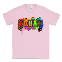 Bubblegum Pink Equal rights Classic Tee - CowGirlArtShop