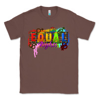 Chestnut Equal rights Classic Tee - CowGirlArtShop