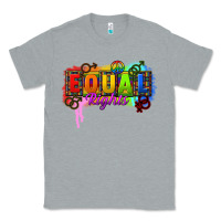 Heather Grey Equal rights Classic Tee - CowGirlArtShop