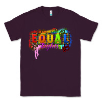 Plum Equal rights Classic Tee - CowGirlArtShop