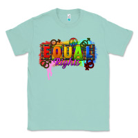 Seafoam Equal rights Classic Tee - CowGirlArtShop