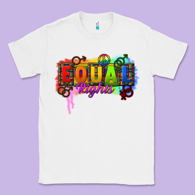 Equal Rights Classic Tee Designed By Cowgirlartshop