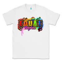 White Equal rights Classic Tee - CowGirlArtShop