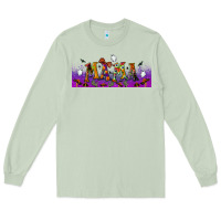 Matcha halloween mama libbey glass Long Sleeve Tee - BundleAndBundleShop