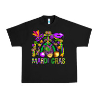 Black Mardi Gras Rainbow Urban Heavy Tee - BundleAndBundleShop