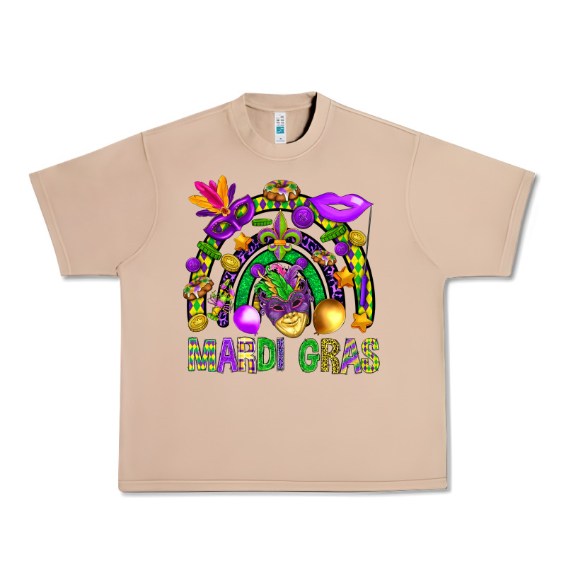 Mardi Gras Rainbow Urban Heavy Tee by BundleAndBundleShop | Teevron