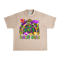 French Oak Mardi Gras Rainbow Urban Heavy Tee - BundleAndBundleShop