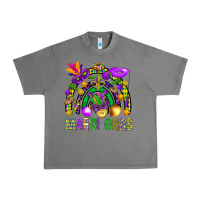 Tornado Mardi Gras Rainbow Urban Heavy Tee - BundleAndBundleShop