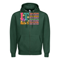 Sports Green it is okay to Zipper Hoodie - JahusDesignShop