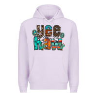 Lilac yee haw Premium Hoodie - RacoonDesign