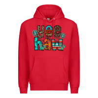 Red yee haw Premium Hoodie - RacoonDesign