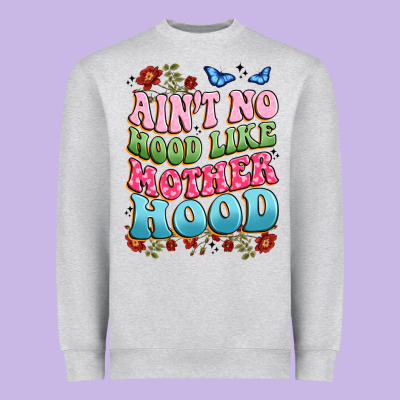 Ain't No Hood Like Mother Hood Heavyweight Sweatshirt Designed By Jahusdesignshop