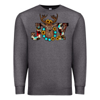 Charcoal Heather christmas joy Premium Sweatshirt - JahusDesignShop
