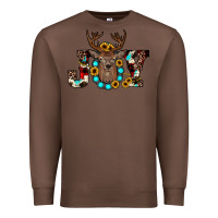 Chestnut christmas joy Premium Sweatshirt - JahusDesignShop