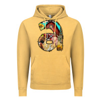 Vintage Mustard farm life alphabet lowercase letters a Vintage Hoodie - BundleAndBundleShop