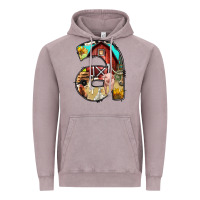 Vintage Zinc farm life alphabet lowercase letters a Vintage Hoodie - BundleAndBundleShop