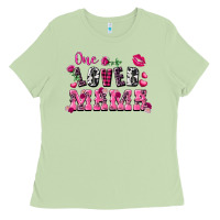 Matcha One loved mama Valentine's Day Ladies Tee - FaDigitalArtStudio