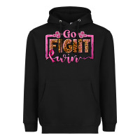 Black go fight win Heavyweight Hoodie - JahusDesignShop