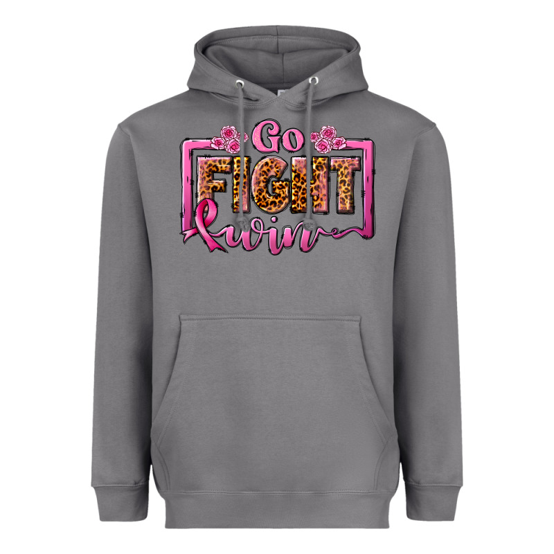 Go Fight Win Heavyweight Hoodie by JahusDesignShop | Teevron
