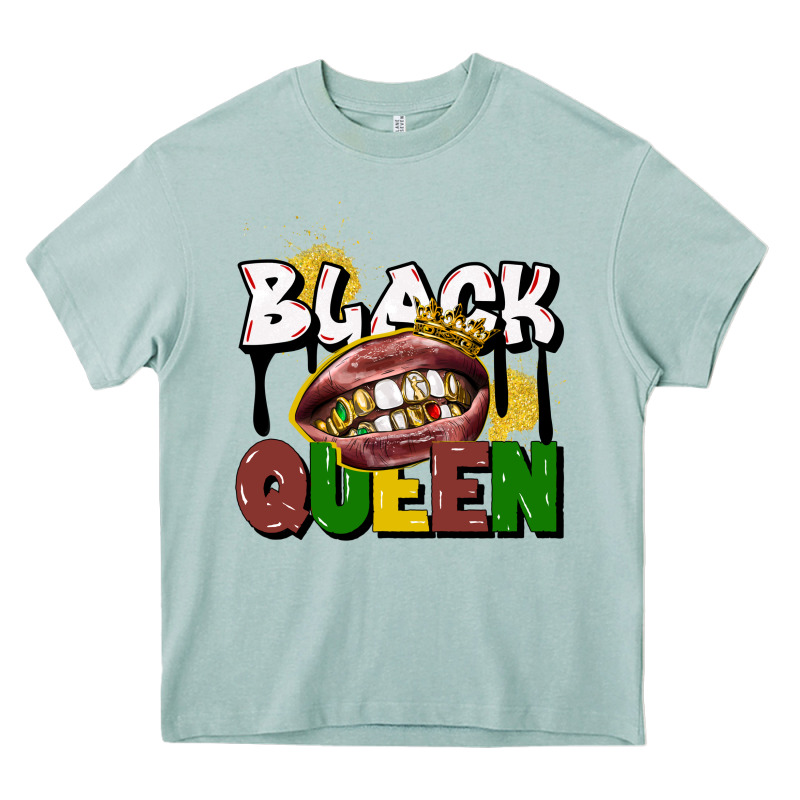 Black Queen Heavy Core Tee by CowGirlArtShop | Teevron