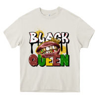 Cream black queen Heavy Core Tee - CowGirlArtShop