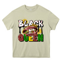 Mossy black queen Heavy Core Tee - CowGirlArtShop