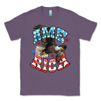 Lavender American Eagle Classic Tee - HowdyJamesFarm
