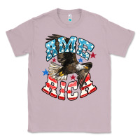 Lilac American Eagle Classic Tee - HowdyJamesFarm