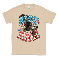 Mushroom American Eagle Classic Tee - HowdyJamesFarm