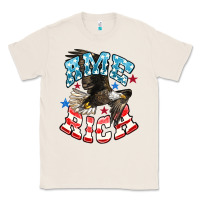 Natural American Eagle Classic Tee - HowdyJamesFarm