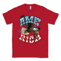 Red American Eagle Classic Tee - HowdyJamesFarm